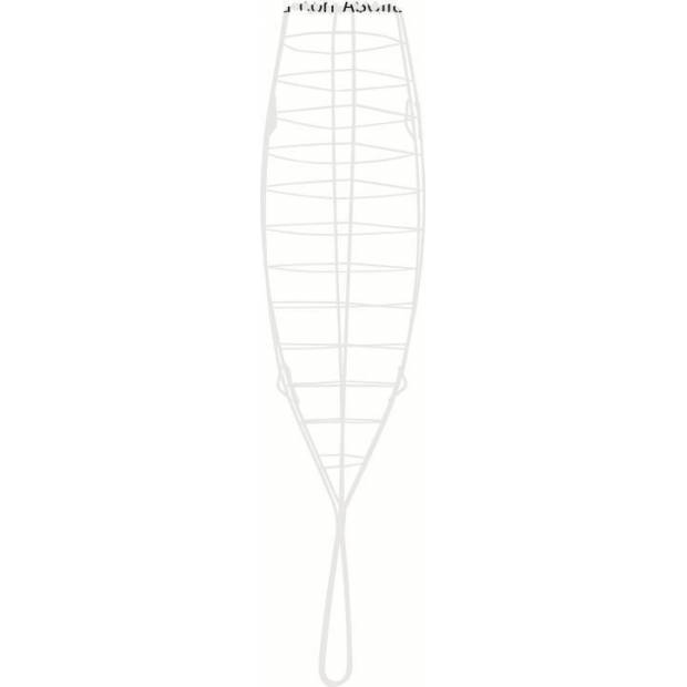Nerezová mřížka na ryby 45x14cm - Ibili