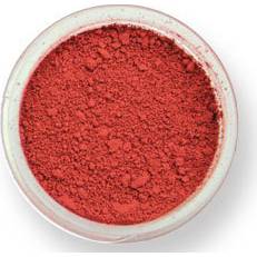 Prachová barva matná – cihlově červená 2g - PME