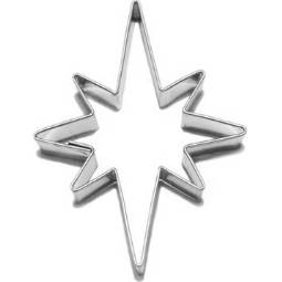 Vykrajovátko hvězda 8 cípů 60×75 mm - Smolík