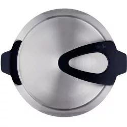 Poklice pro hrnec Intensa® - O 20 cm, nerez, černá - - Fissler