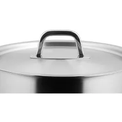 Poklice pro varné nádobí Structura - O 24 cm, nerez- - Fissler