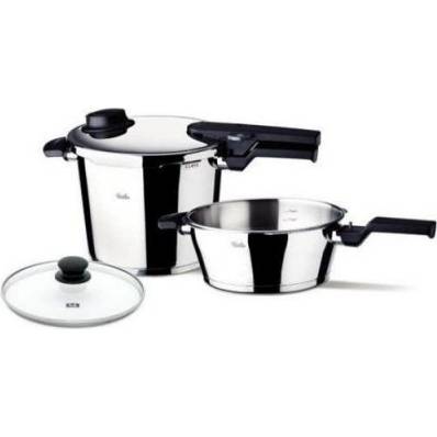 Tlakový hrnec 6l a tlaková pánev 4l Vitavit® Comfort - Fissler