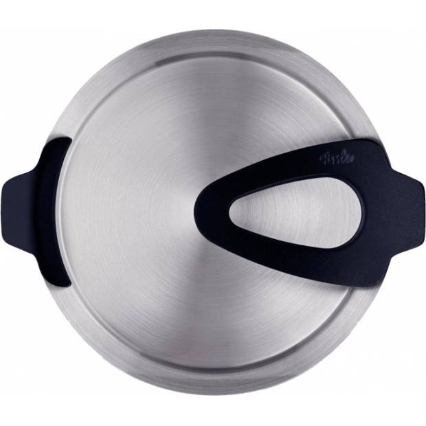 Poklice na hrnec Intensa® - O 24 cm, nerez, černá - - Fissler