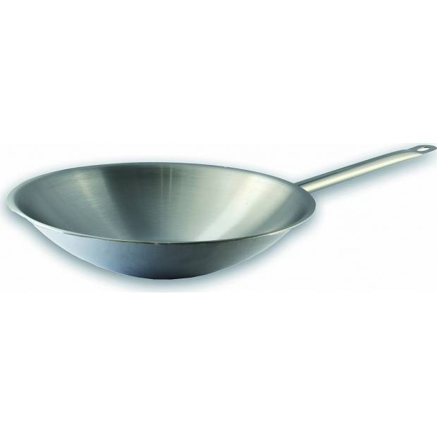 Pánev WOK – nerez, O 38 cm – Multilayer Profi 2010 - Fissler