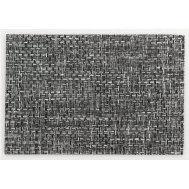 Prostírání PLATO, polyvinyl, černé/bílé 45x30cm KL-15644 - Kela