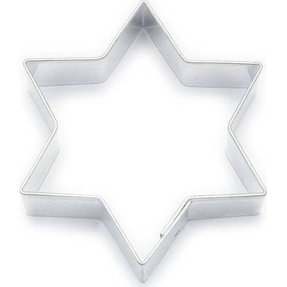 Vykrajovátko hvězda 6,2cm - Smolík
