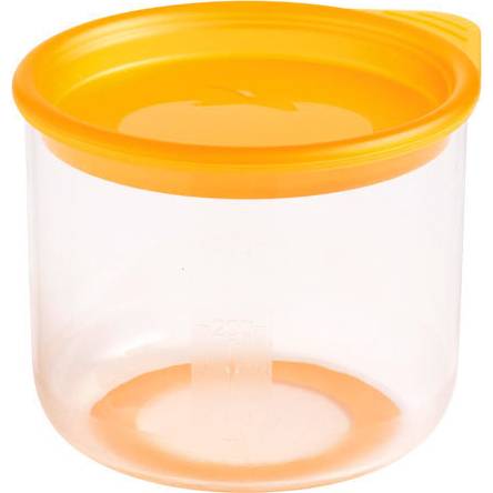 Skladovací miska s víkem pro děti Mastrad oranžová 300ml - Mastrad