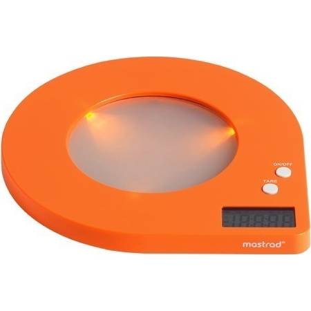 Kuchyňská váha digitální Mastrad retro 5Kg - oranžová - Mastrad