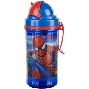 Spiderman láhev s brčkem 350ml - BANQUET