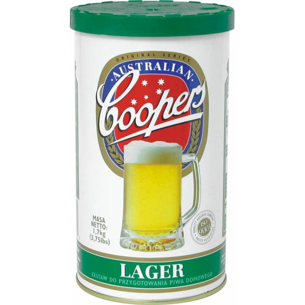 Směs na výrobu domácího piva LAGER - 23l - BIOWIN