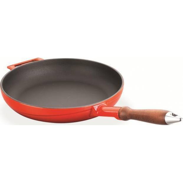 Litinová grilovací pánev Casterra kulatá 26cm - Korkmaz