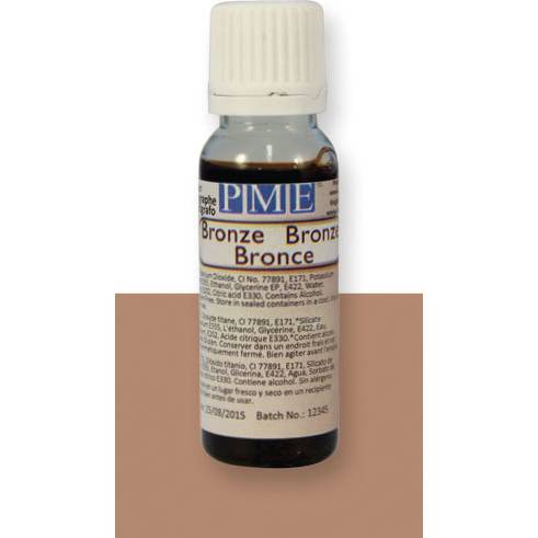 PME airbrush barva lesklá – bronzová - PME