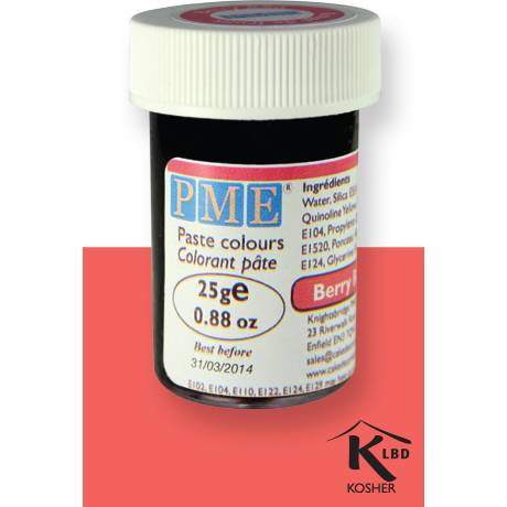 PME gelová barva - červená - PME