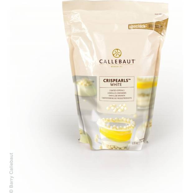 Křupinky v čokoládě 0,8Kg - bílé - Callebaut