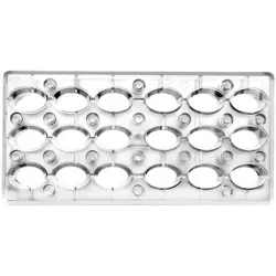 Forma na čokoládu OVAL - Ibili