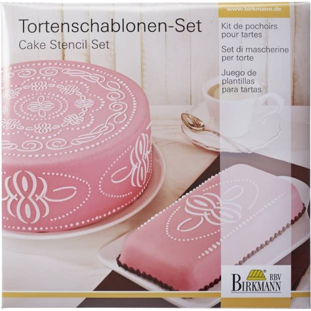 Stencil na dort CAKE COUTURE - Birkmann