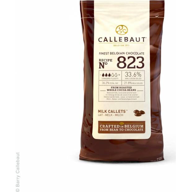 Čokoládová poleva mléčná -1kg - Callebaut