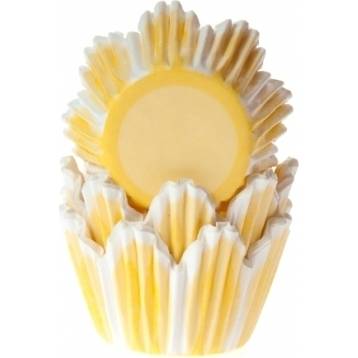 Košíčky na muffiny žlutý tulipán 50ks - House of Marie