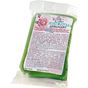 Gum pasta 100g - zelená - Silikomart