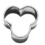 Vykrajovátko trojlístek 14x14 mm - Smolík