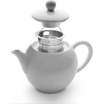 Porcelánová konvička na čaj do mikrovlnné trouby 400ml - Ibili