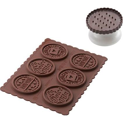 Sada na čokoládové sušenky Dolce Vita - Silikomart