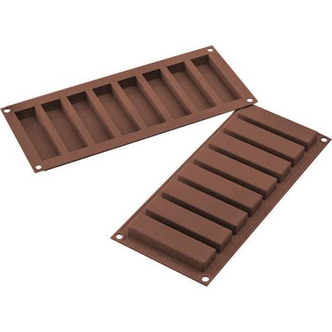Silikonová forma na domácí čokoládové nebo Müsli tyčinky - Silikomart