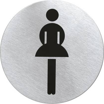 Kulatá značka na WC - dámy - Blomus