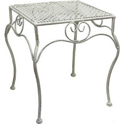 Dekorativní kovový stolek, 30 x 36 cm - Morex