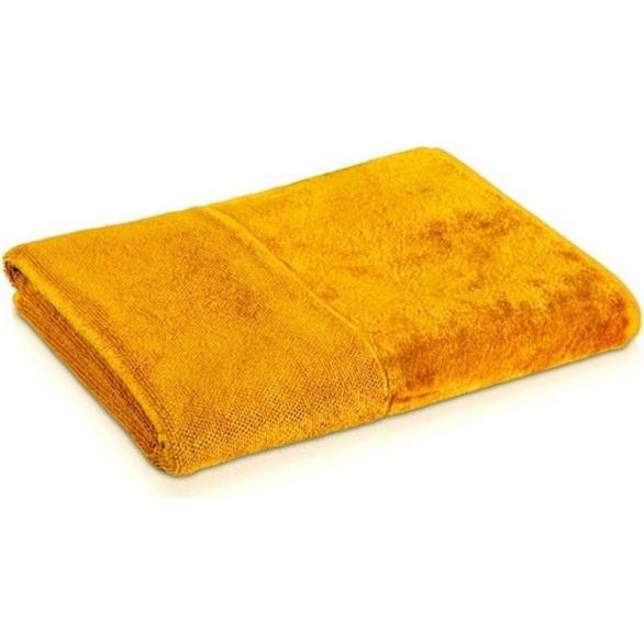 Malý čtvercový ručník s bambusovým vláknem Bamboo Luxe, oranžový - Möve