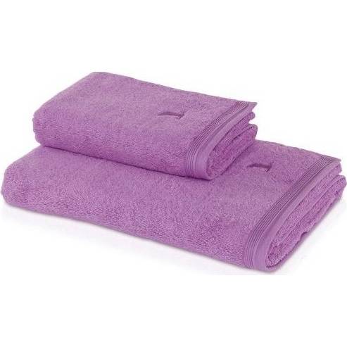 Bavlněný malý obdelníkový ručník Superwuschel, světle fialový - Möve