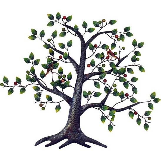 Kovový strom 79 cm - Art