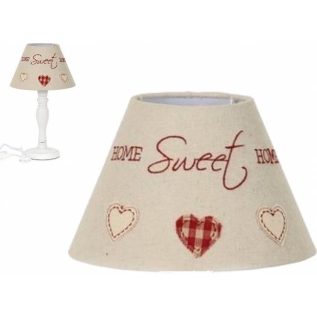 Stínidlo Sweet Home na stolní lampu - Art