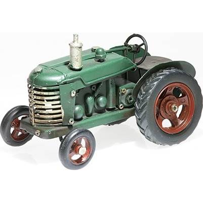 Traktor zelený 15 cm - IntArt