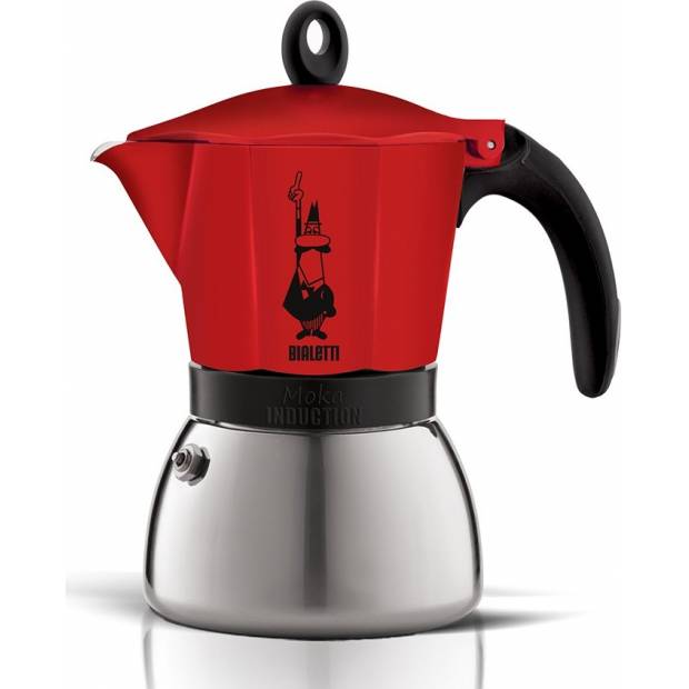 Bialetti Moka konvička na indukci Red - Bialetti