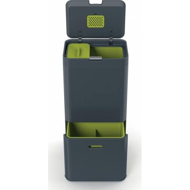 Koš na tříděný odpad IntelligentWaste Totem 60 l - Joseph Joseph