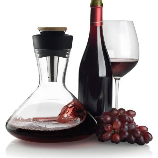 Karafa na červené víno Aerato s provzdušňovačem - XD Design
