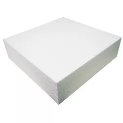 Polystyrenová maketa na dort čtverec 40x40x7,5 - Decora