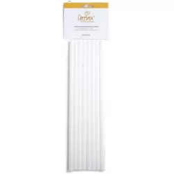 Plastové výztuhy do dortu 8ks průměr 8mm - Decora