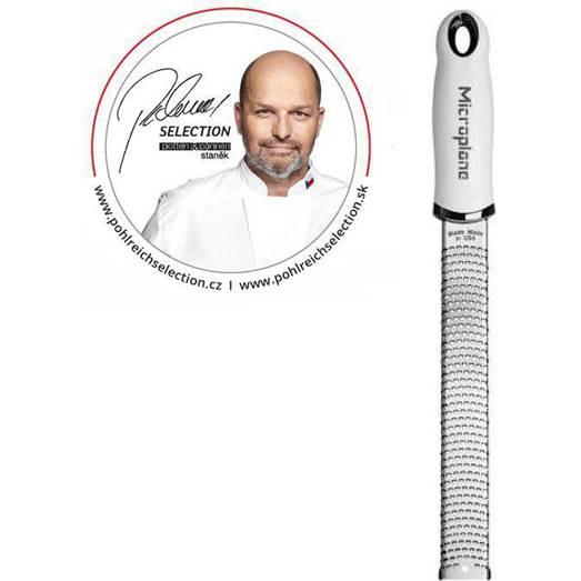 Ruční struhadlo jemné Pohlreich Selection bílá 32,5 cm 46301 PS Microplane