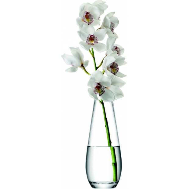 LSA Flower Tall stem  skleněná váza 29cm čirá, Handmade G649-29-301 LSA International