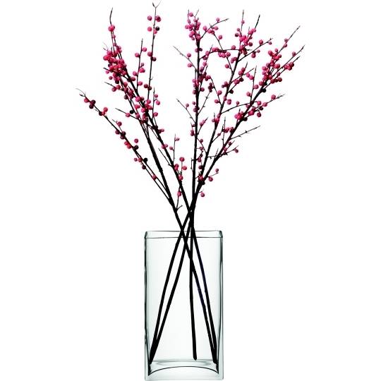 LSA Flower Bunch skleněná váza 32cm čirá, Handmade G857-32-301 LSA International