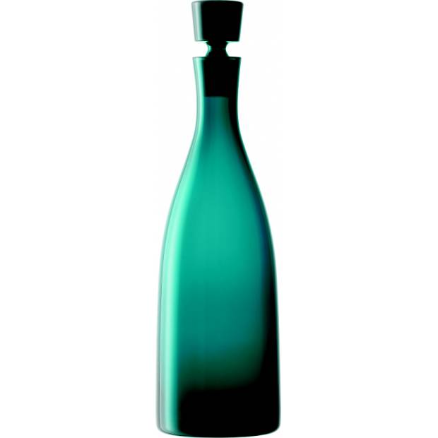 LSA Velvet karafa na víno, 1,5 l, zelenomodrá, Handmade G1055-54-716 LSA International