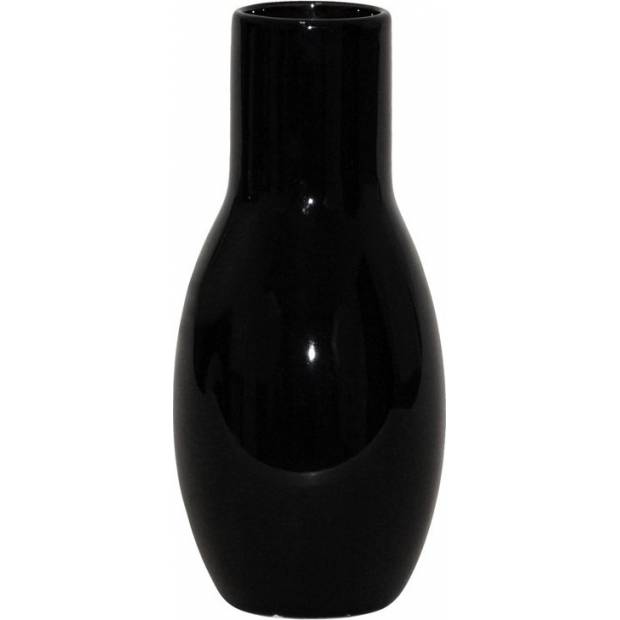 Váza keramická černá HL667306 Art