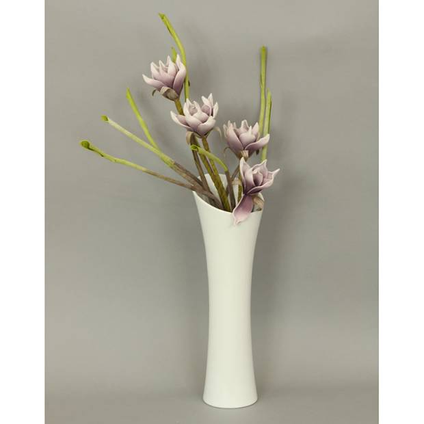 Váza keramická bílá HL708351 Art