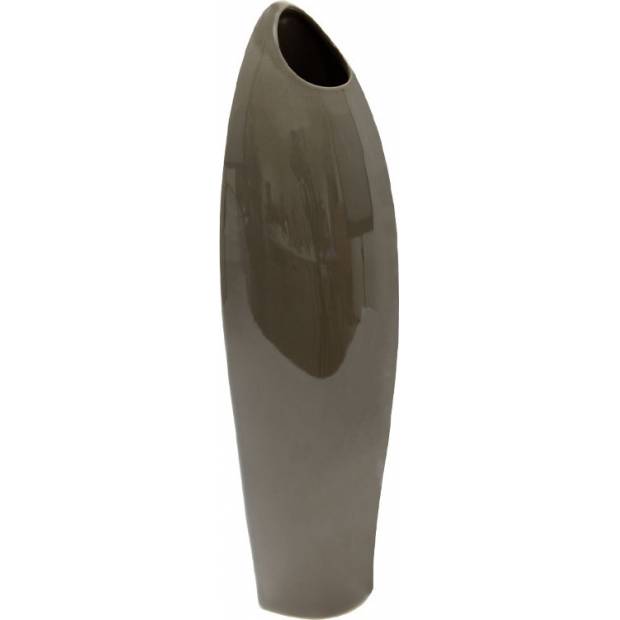 Váza keramická barva šedo-hnědá HL708443 Art