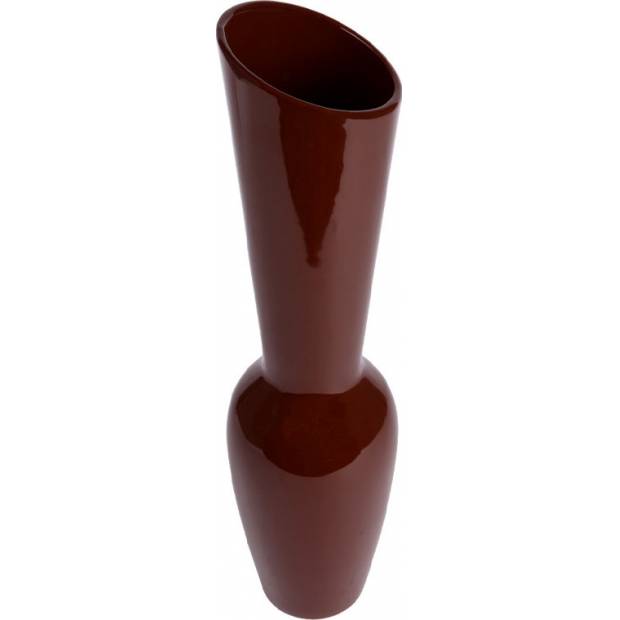 Váza keramická hnědá HL708474 Art