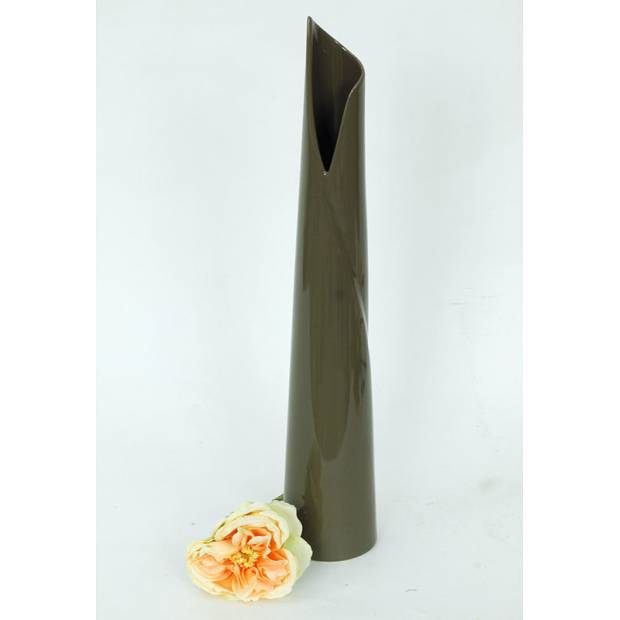 Váza keramická šedivá HL711733 Art