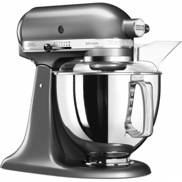 AKCE! Kuchyňský robot KitchenAid Artisan 4.83 l šedý 5KSM175PSEMS dortis