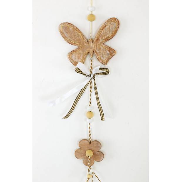 Motýl, dřevěná dekorace na zavěšení MO809768 Art
